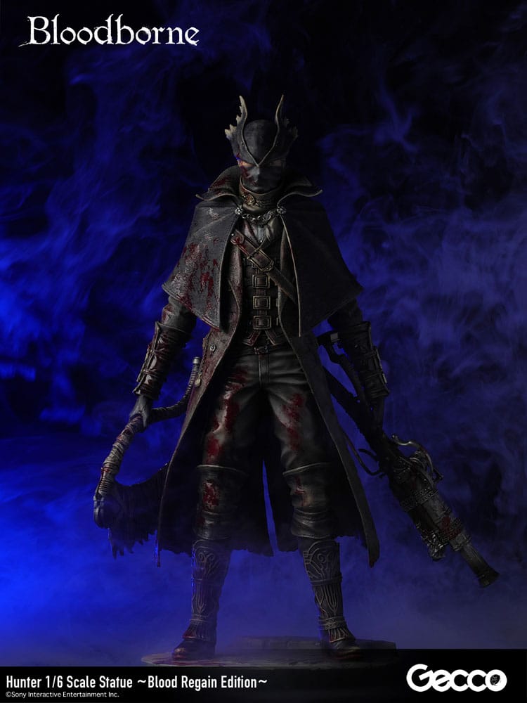 Bloodborne The Old Hunters PVC Statue 1/6 Hunter Blood Regain Edition 32 cm - Image 18