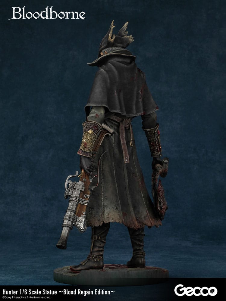Bloodborne The Old Hunters PVC Statue 1/6 Hunter Blood Regain Edition 32 cm - Image 19