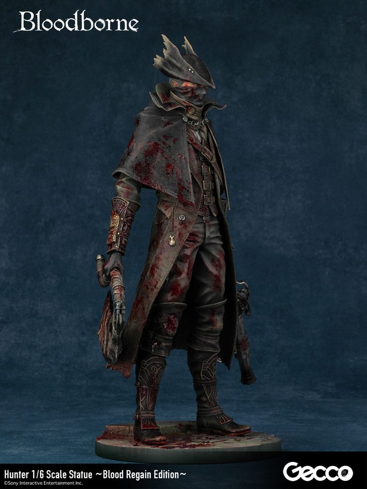Bloodborne The Old Hunters PVC Statue 1/6 Hunter Blood Regain Edition 32 cm - Image 23