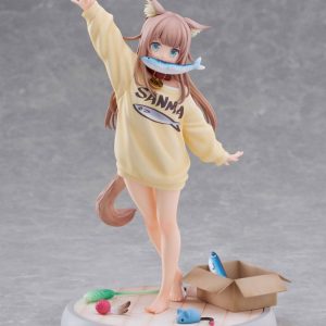 My Cat Is a Kawaii Girl Statue 1/6 Kinako Play With Ver. AmiAmi Limited Edition 21 cm
