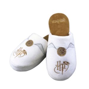 Harry Potter Slippers Golden Snitch
