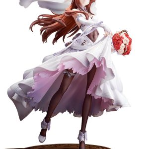 Steins Gate PVC Statue 1/7 Kurisu Makise: Wedding Dress Ver. 26 cm