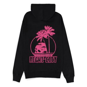 Cyberpunk 2077 Zipper Hoodie Night City