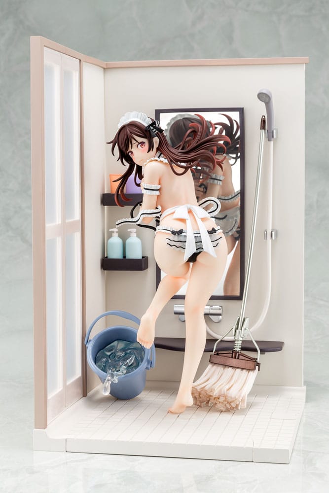 Rent-A-Girlfriend PVC Statue 1/6 Chizuru Mizuhara Maid Bikini de cleanup 24 cm - Image 2