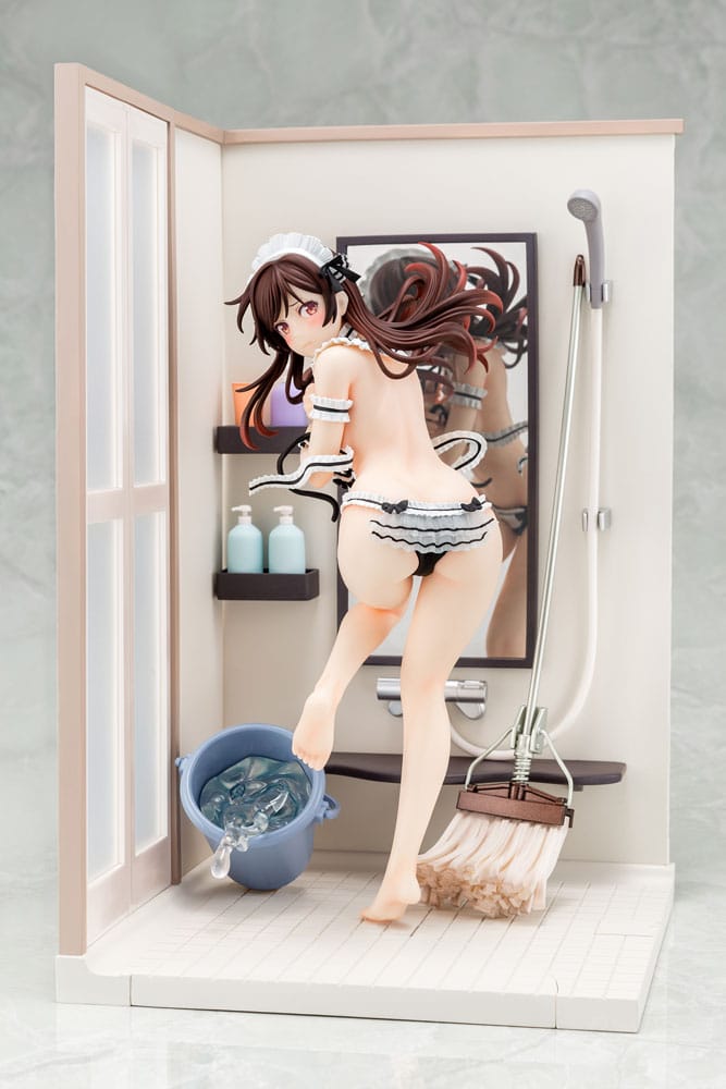 Rent-A-Girlfriend PVC Statue 1/6 Chizuru Mizuhara Maid Bikini de cleanup 24 cm - Image 7