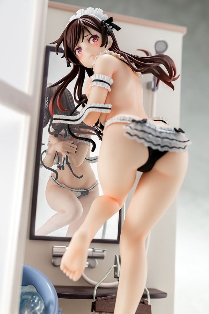 Rent-A-Girlfriend PVC Statue 1/6 Chizuru Mizuhara Maid Bikini de cleanup 24 cm - Image 19