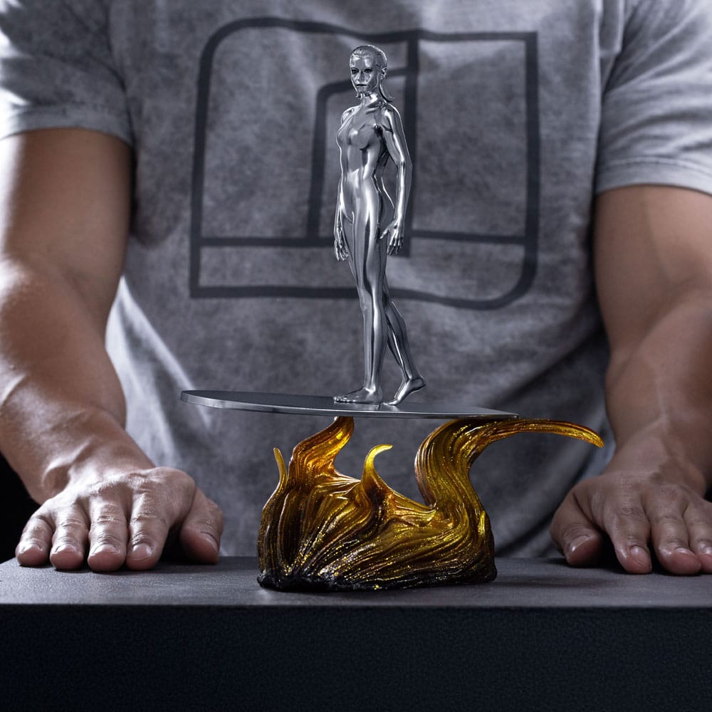 Fantastic Four Art Scale Statue 1/10 Silver Surfer 27 cm - Image 11