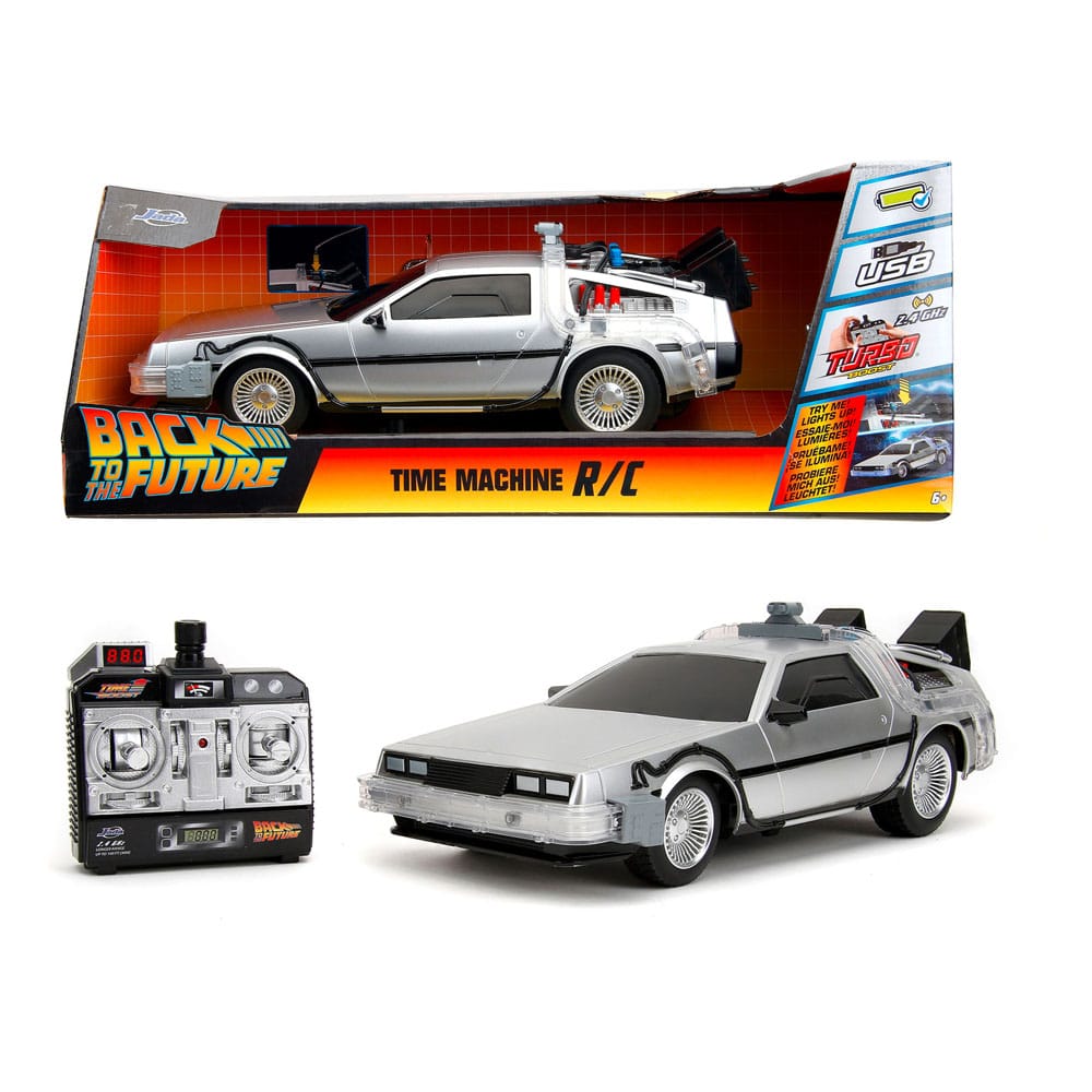 Back to the Future Vehicle Infra Red Controlled 1/16 RC Time Machine - Image 2