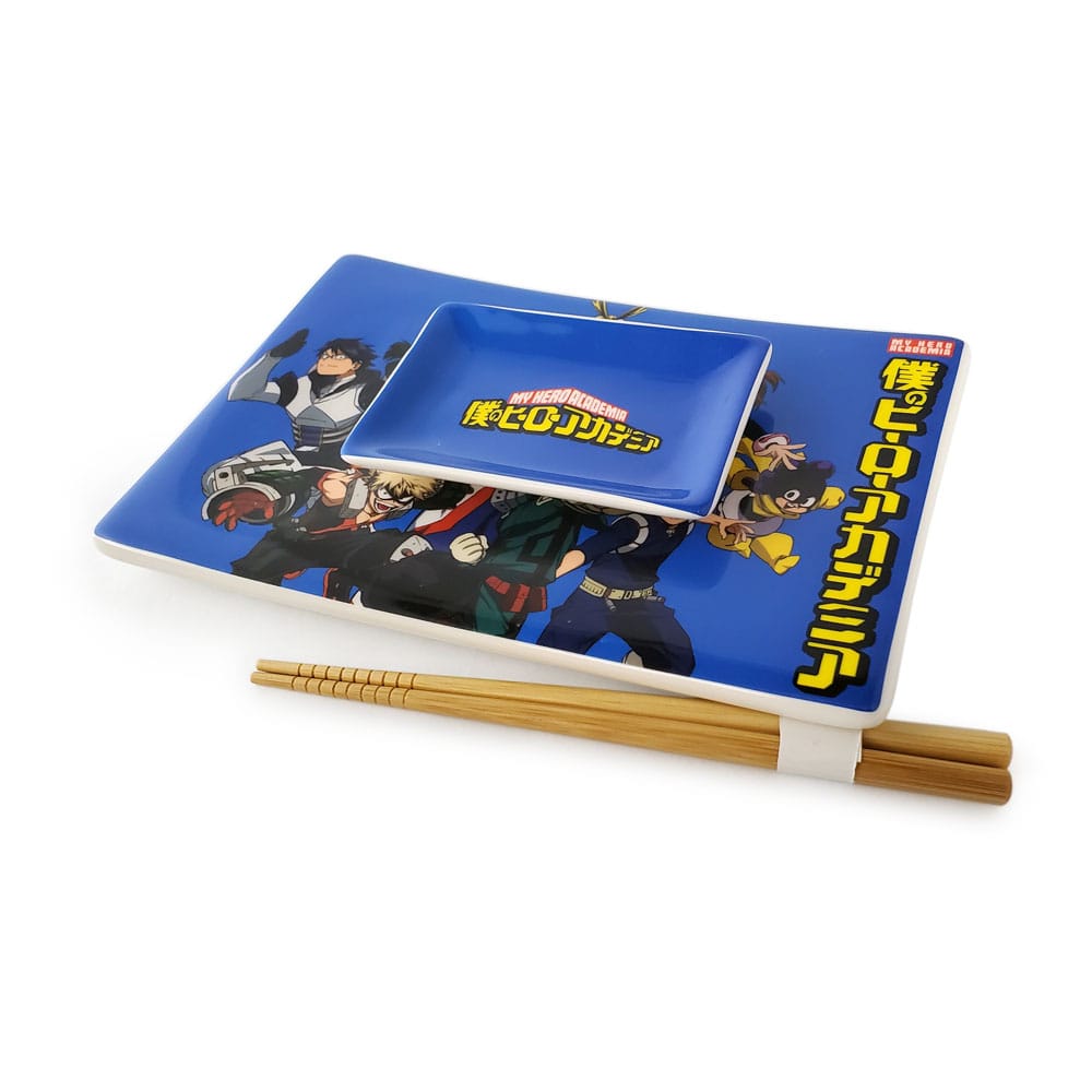 My Hero Academia Ceramic Sushi Set with Chopsticks Classe 1-A - Image 3