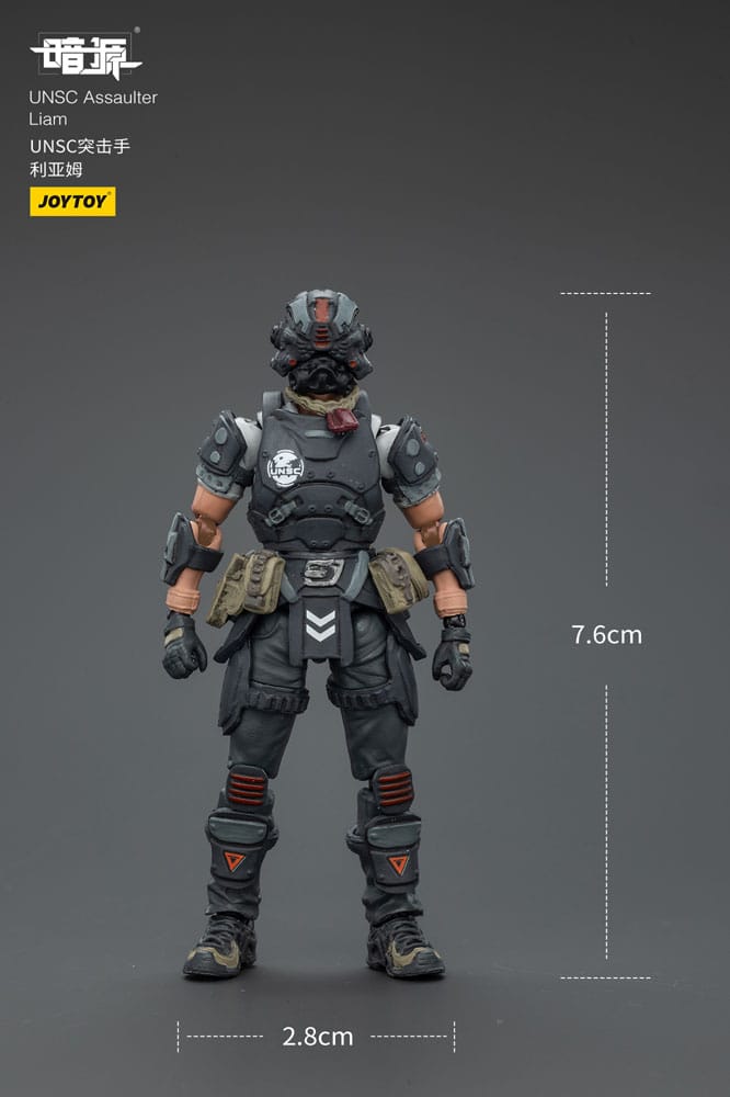 UNSC Dark Source Action Figur Assaulter Liam 7 cm - Image 2