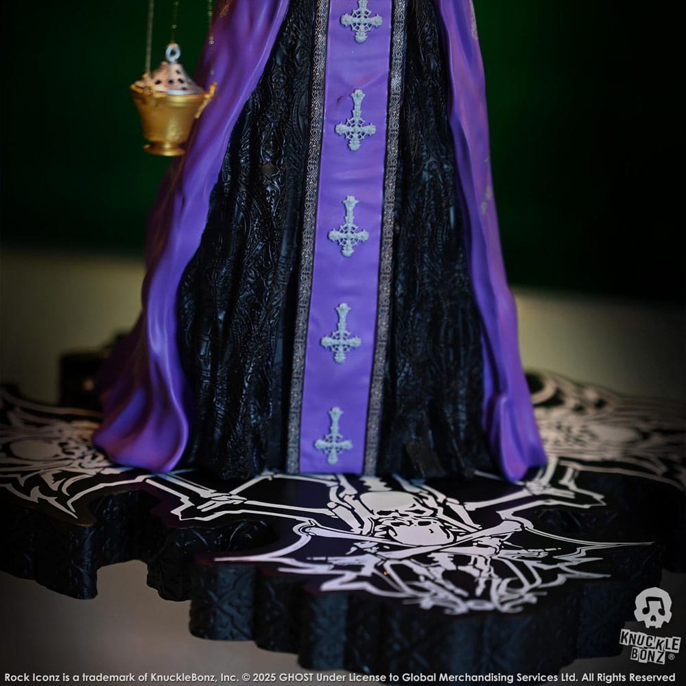 Ghost Rock Iconz Statue Papa V Perpetua Purple Robes 22 cm - Image 22