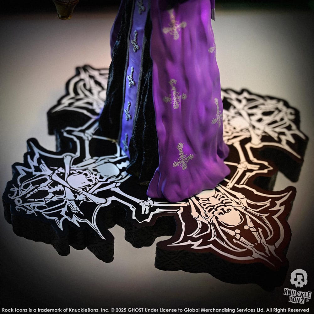Ghost Rock Iconz Statue Papa V Perpetua Purple Robes 22 cm - Image 23