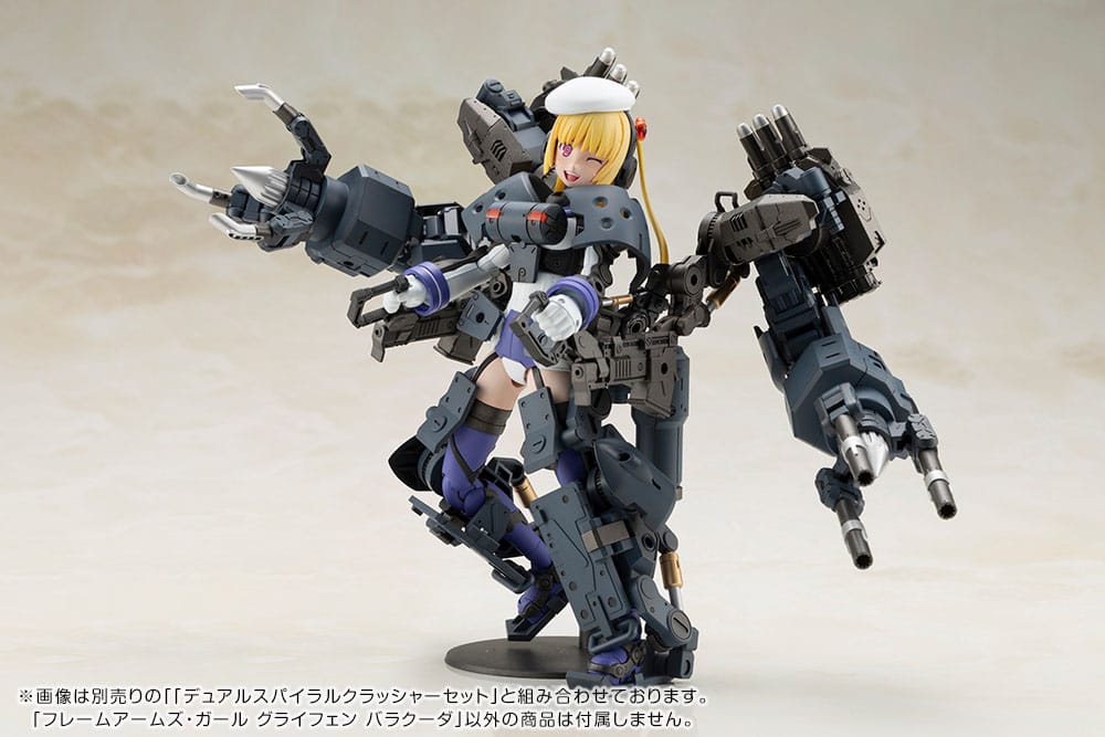 Frame Arms Girl Plastic Model Kit Greifen Barracuda 15 cm - Image 18