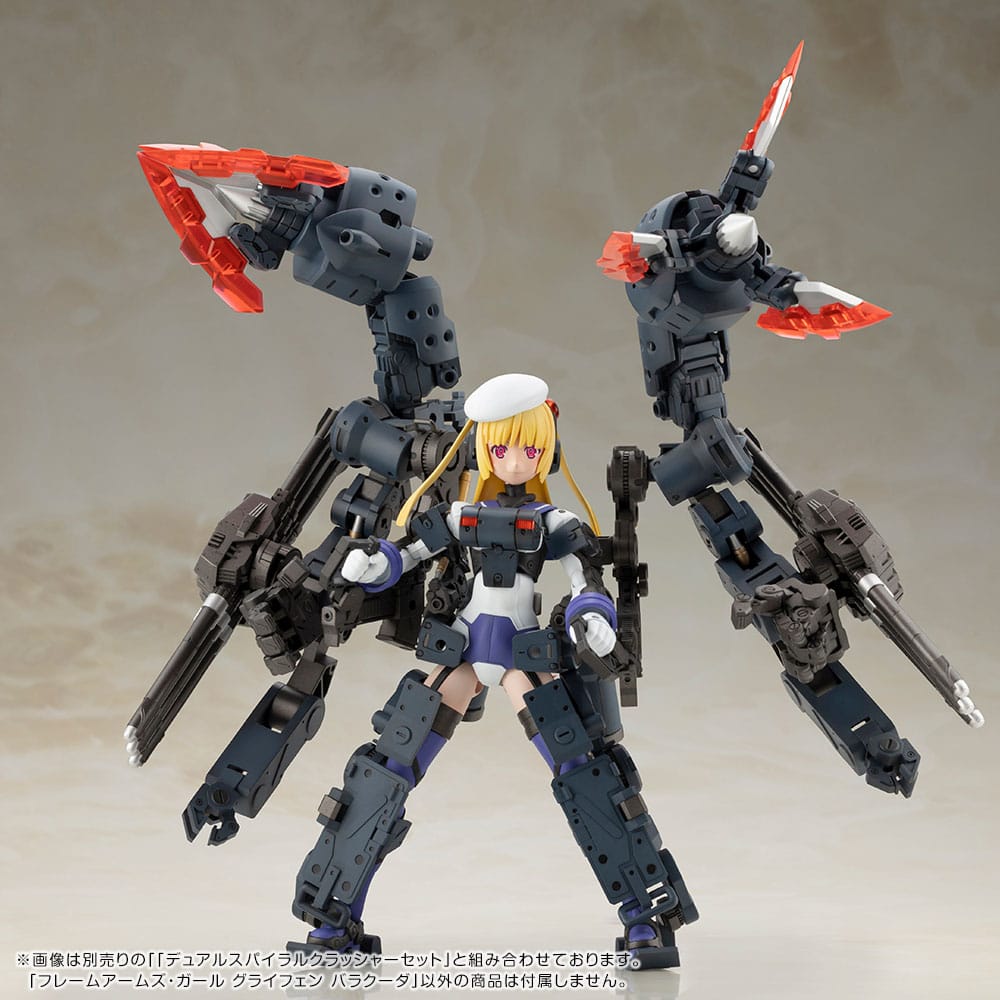 Frame Arms Girl Plastic Model Kit Greifen Barracuda 15 cm - Image 19