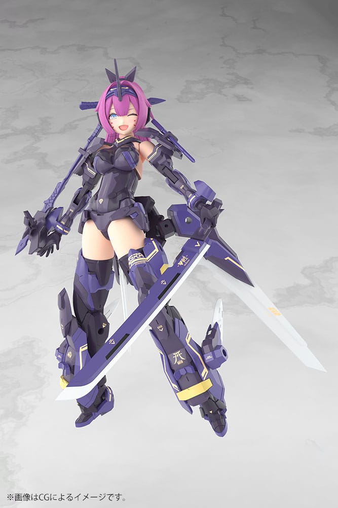Megami Device Plastic Model Kit 1/1 Asra Archer Kizuna Shadow Edition Full Package 14 cm - Image 2