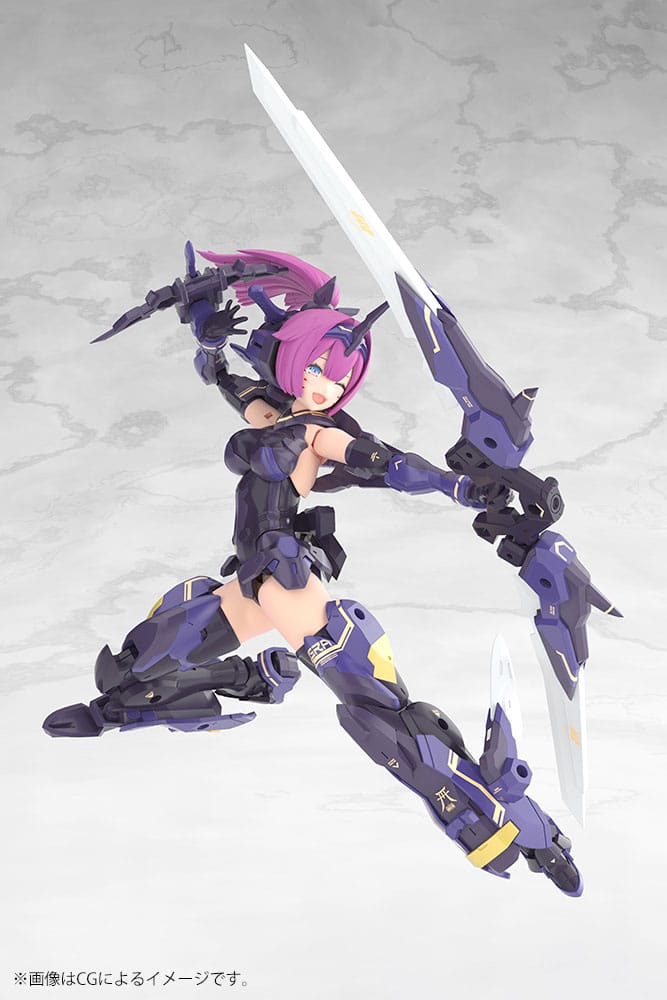Megami Device Plastic Model Kit 1/1 Asra Archer Kizuna Shadow Edition Full Package 14 cm - Image 4