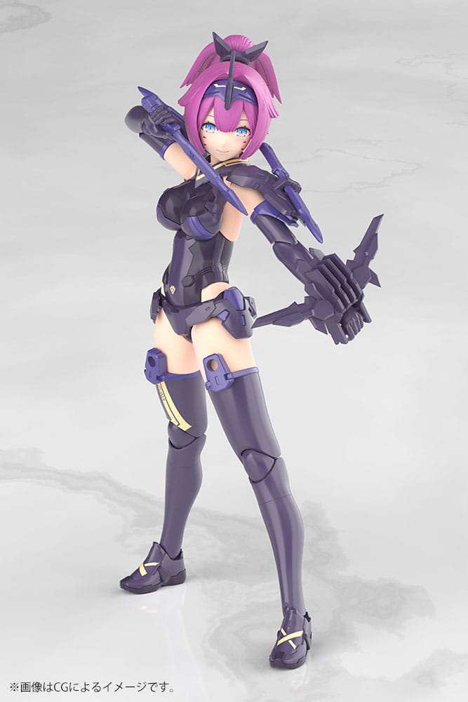 Megami Device Plastic Model Kit 1/1 Asra Archer Kizuna Shadow Edition Full Package 14 cm - Image 8