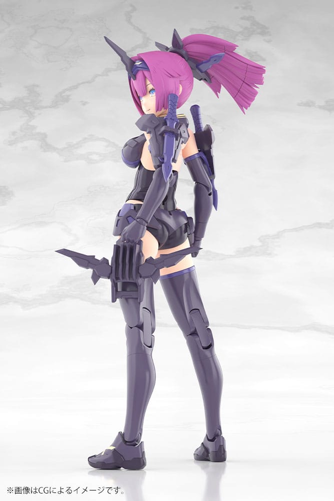 Megami Device Plastic Model Kit 1/1 Asra Archer Kizuna Shadow Edition Full Package 14 cm - Image 9