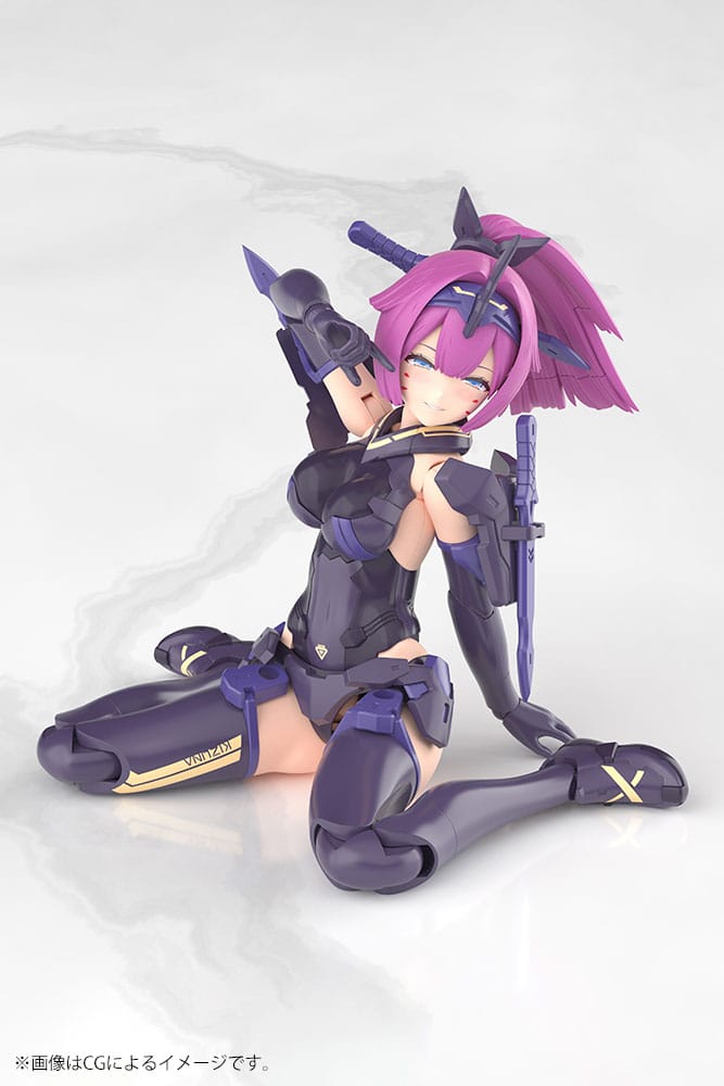 Megami Device Plastic Model Kit 1/1 Asra Archer Kizuna Shadow Edition Full Package 14 cm - Image 13