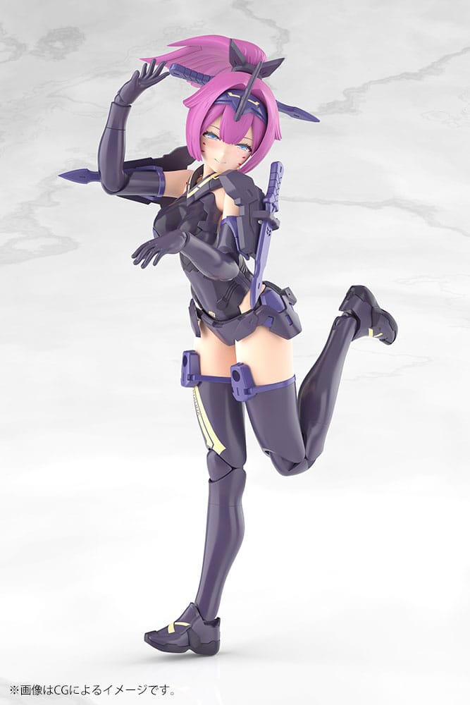 Megami Device Plastic Model Kit 1/1 Asra Archer Kizuna Shadow Edition Full Package 14 cm - Image 14