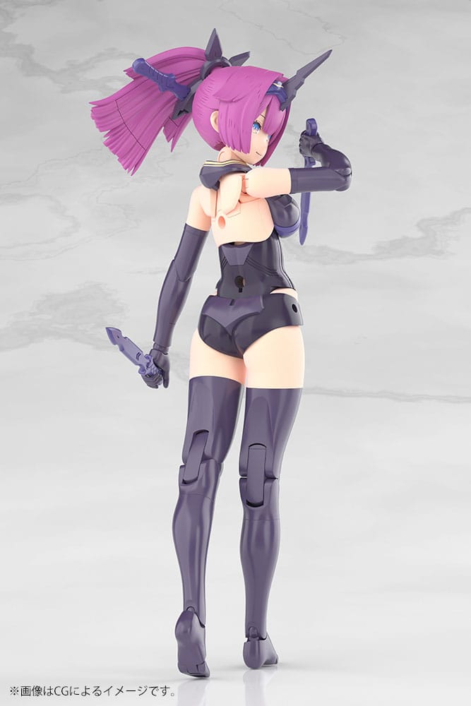 Megami Device Plastic Model Kit 1/1 Asra Archer Kizuna Shadow Edition Full Package 14 cm - Image 16