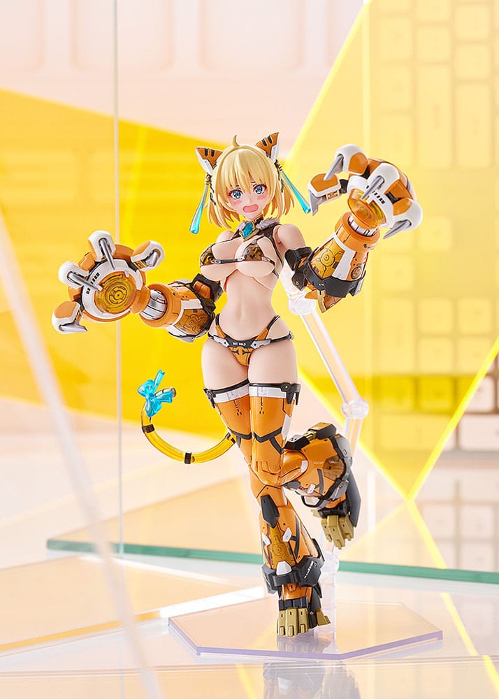 Bunny Suit Planning Plastic Model Kit PLAMAX BP-02 Sophia F. Shirring Tiger Armor Ver. 16 cm - Image 3