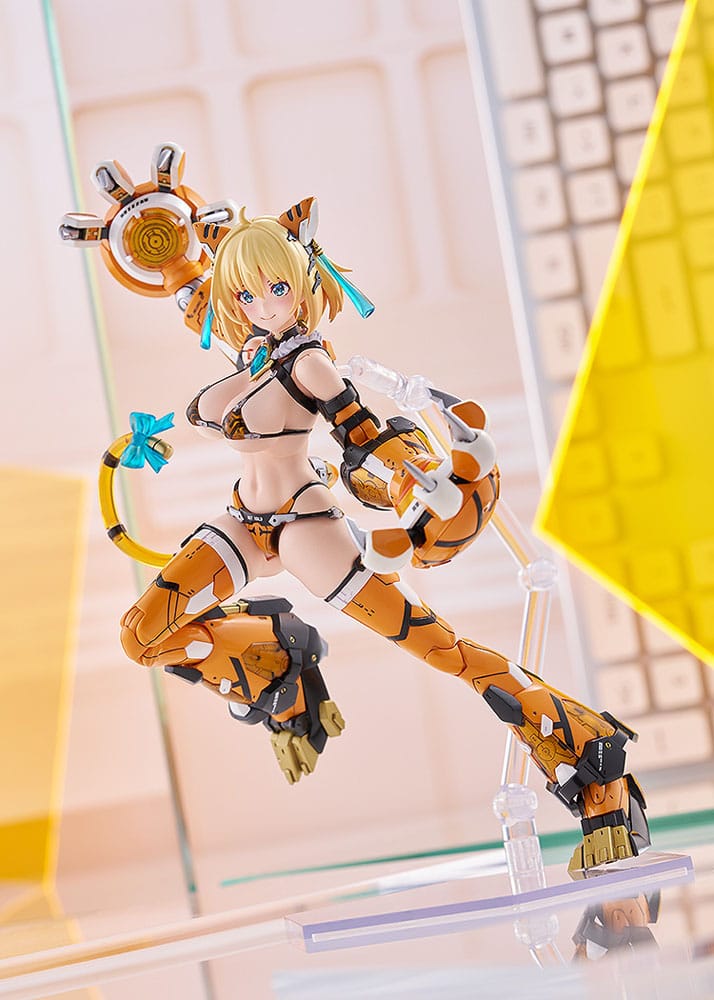 Bunny Suit Planning Plastic Model Kit PLAMAX BP-02 Sophia F. Shirring Tiger Armor Ver. 16 cm - Image 4