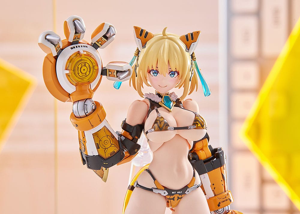 Bunny Suit Planning Plastic Model Kit PLAMAX BP-02 Sophia F. Shirring Tiger Armor Ver. 16 cm - Image 7