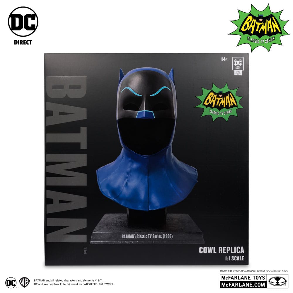 Batman 1966 DC Direct Replica 1/1 Batman Cowl 53 cm - Image 8