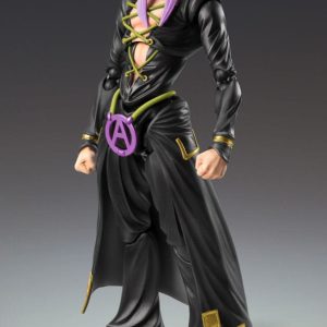 JoJo's Bizarre Adventure Part 5 Super Action Action Figure Chozokado Leone Abbacchio Black Ver. 16 cm