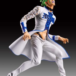 JoJo's Bizarre Adventure Part 5 Golden Wind Statue Legend PVC Statue Cioccolata 17 cm