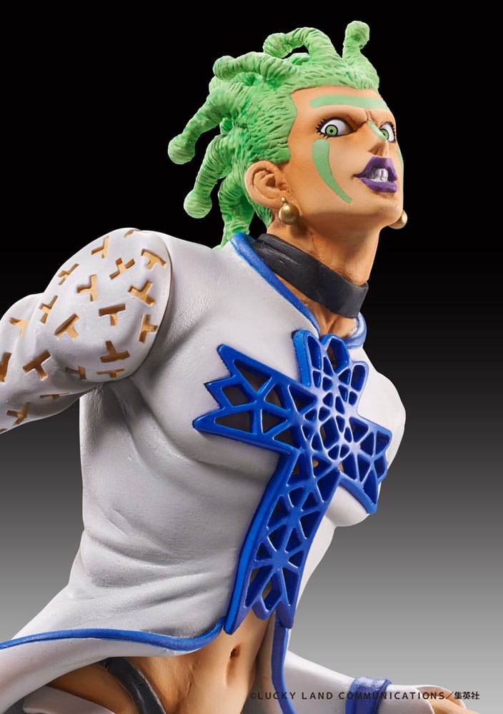 JoJo's Bizarre Adventure Part 5 Golden Wind Statue Legend PVC Statue Cioccolata 17 cm - Image 4