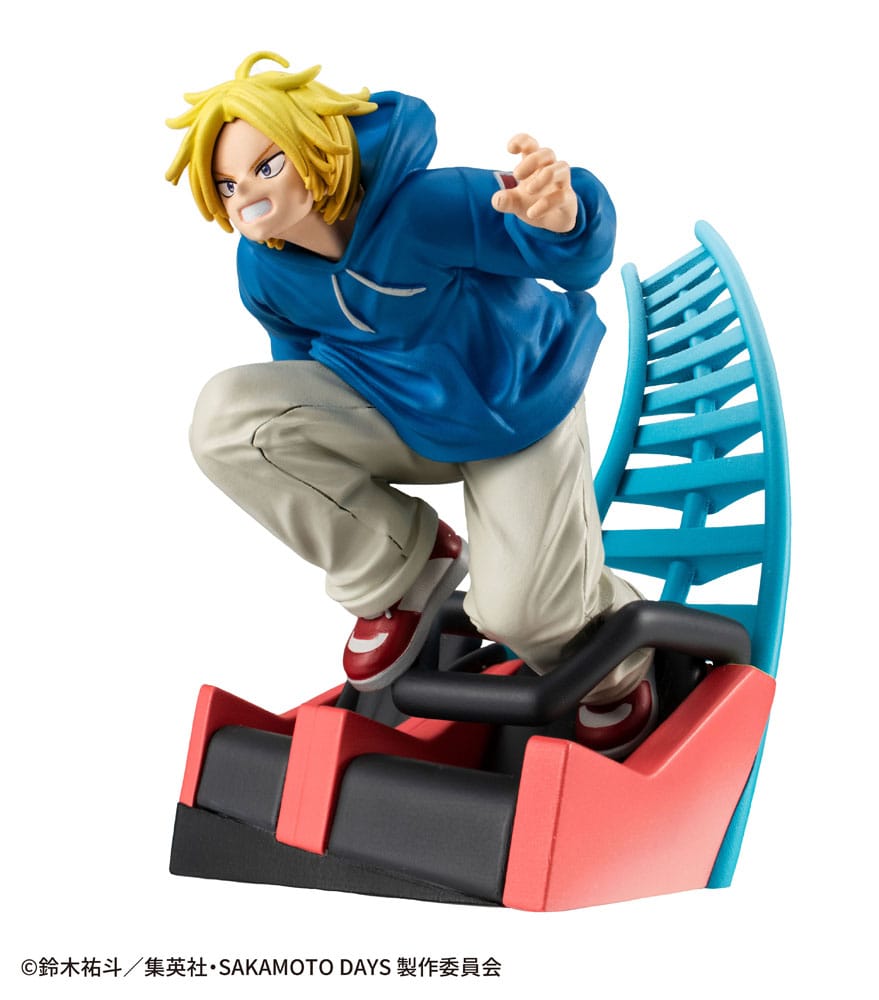 Sakamoto Days Petitrama EX Series Trading Figure 4-Set Cut Out Scenes Set 9 cm - Image 3