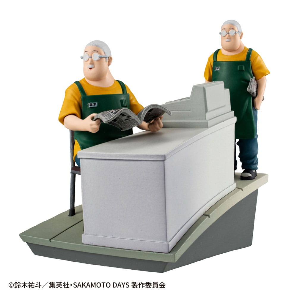 Sakamoto Days Petitrama EX Series Trading Figure 4-Set Cut Out Scenes Set 9 cm - Image 5