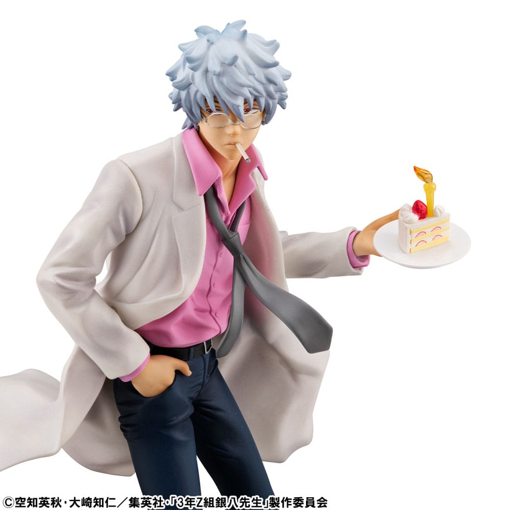 3-Z Ginpachi Sensei G.E.M. Series PVC Statue Ginpachi Sakata Reiwa Ver. 22 cm - Image 5