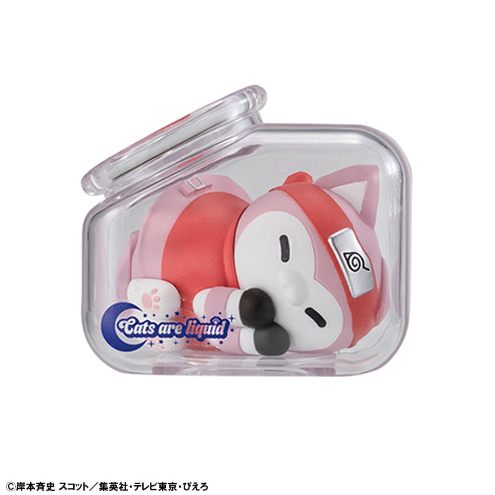 Naruto Shippuden Mega Cat Project Nyaruto! Trading Figures Good Night Nyaruto! 3 cm Assortment (8) - Image 4