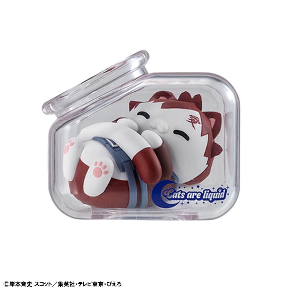 Naruto Shippuden Mega Cat Project Nyaruto! Trading Figures Good Night Nyaruto! 3 cm Assortment (8) - Image 6