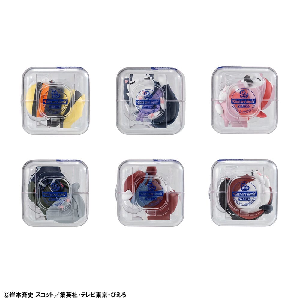 Naruto Shippuden Mega Cat Project Nyaruto! Trading Figures Good Night Nyaruto! 3 cm Assortment (8) - Image 8