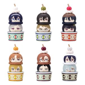 Bungo Stray Dogs Tsumichen Stack up & Change Trading Figure 6-Pack 8 cm (with gift)