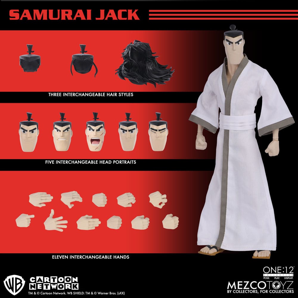 Samurai Jack Action Figure 1/12 Samurai Jack 17 cm - Image 9
