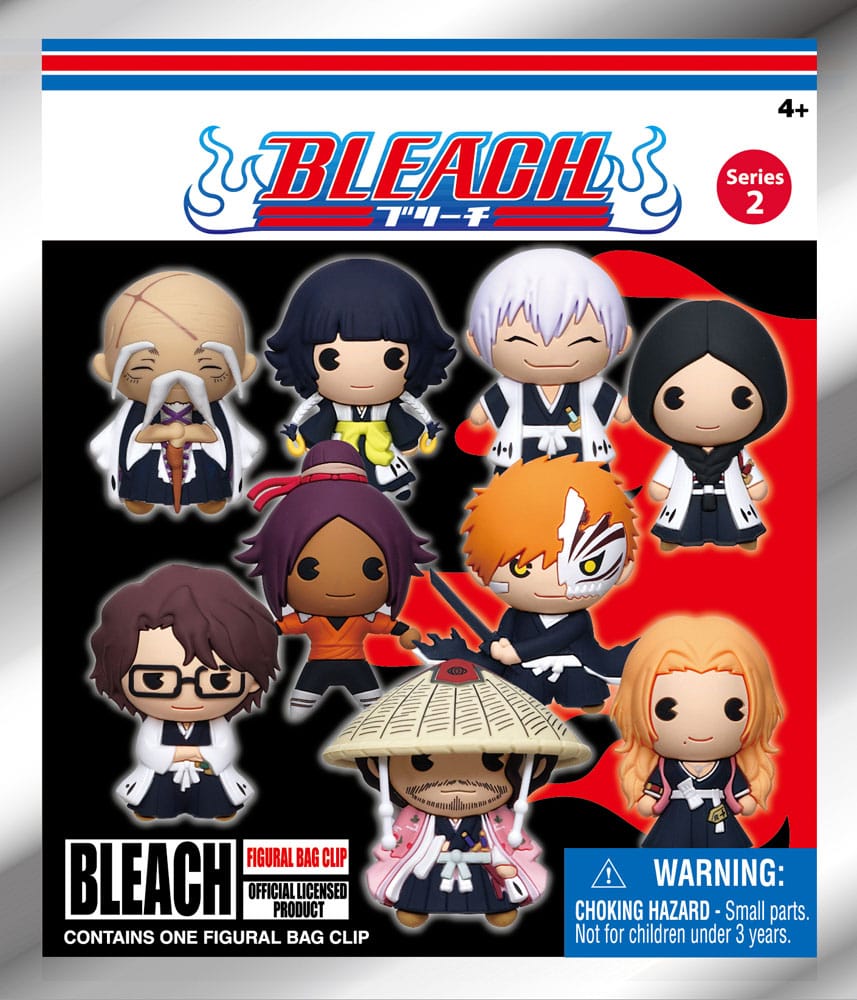 Bleach 3D PVC Bag Clips Series 2 Display (24) - Image 2