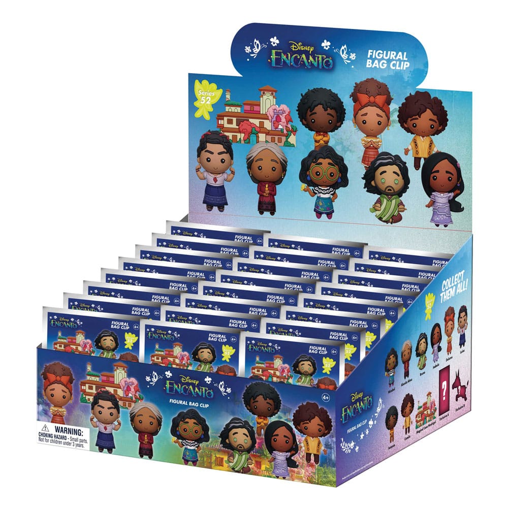 Encanto 3D Foam Bag Clips Series 52 Display (24)