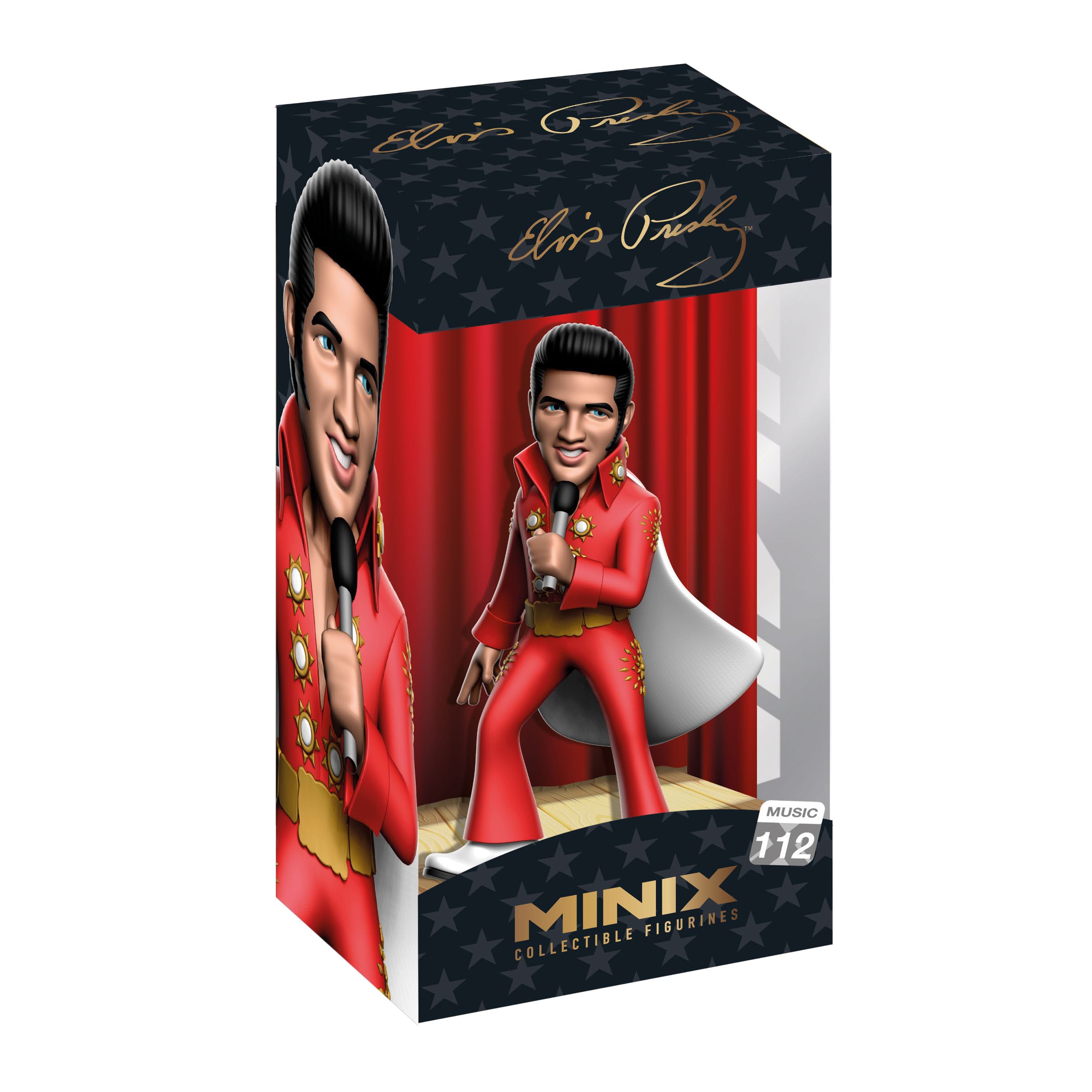 Elvis Presley Minix Figure Elvis Red Suit 12 cm - Image 2