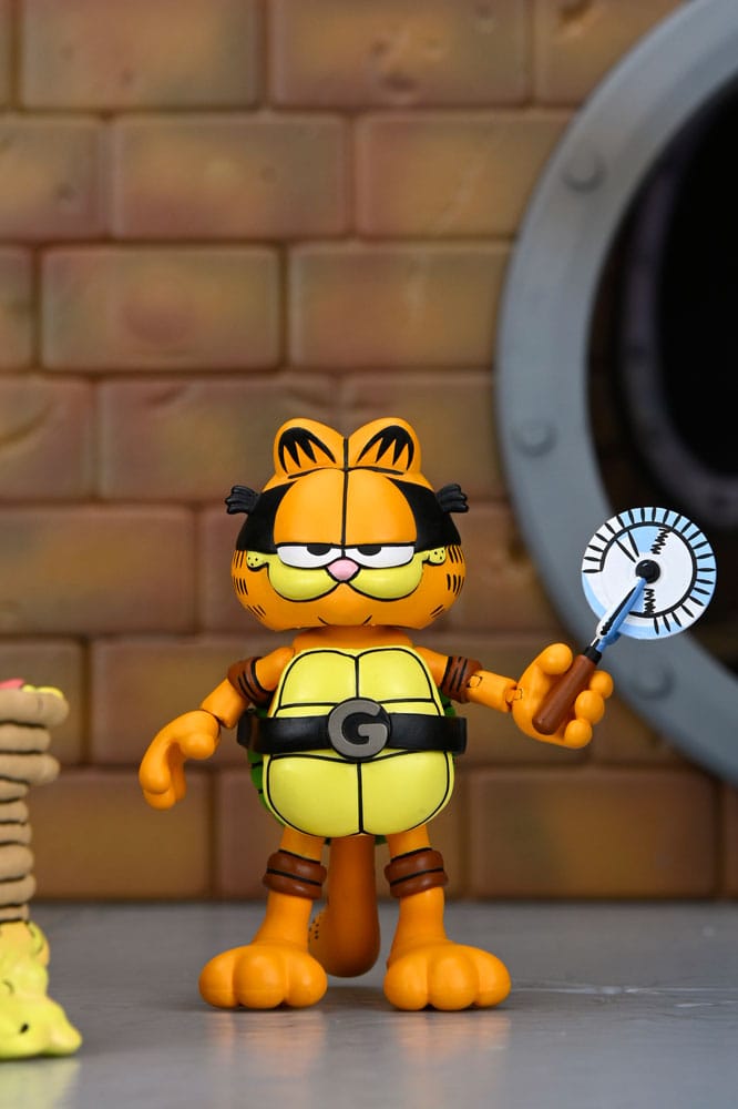 Teenage Mutant Ninja Turtles (Archie Comics) x Garfield Action Figure 2-Pack Ultimate Garfello & Odie 10 cm - Image 10