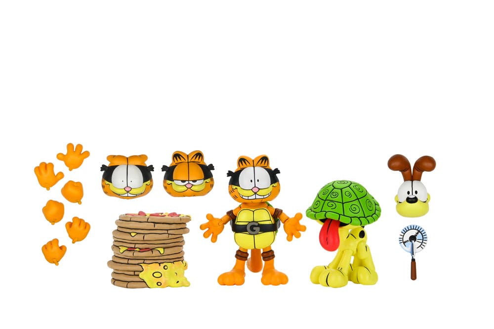 Teenage Mutant Ninja Turtles (Archie Comics) x Garfield Action Figure 2-Pack Ultimate Garfello & Odie 10 cm - Image 14