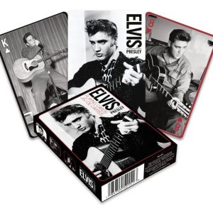 Elvis Presley Playing Cards Black & White