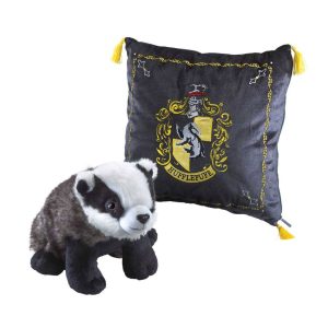 Harry Potter House Mascot Cushion with Plush Figure Hufflepuff