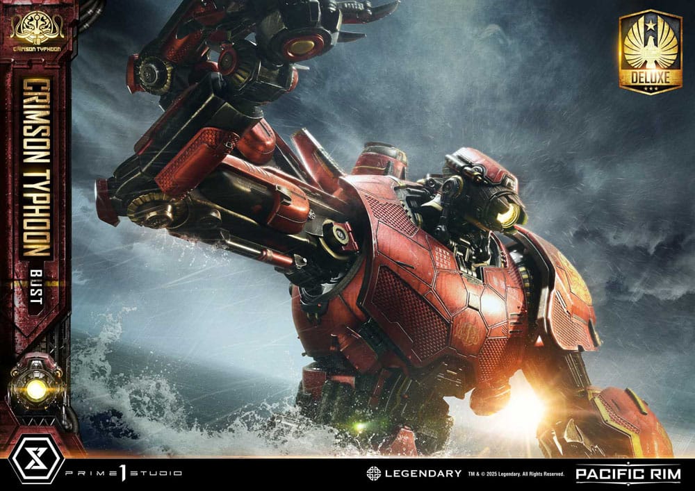 Pacific Rim Life Size Bust 1/1 Crimson Typhoon Deluxe Version 103 cm - Image 4