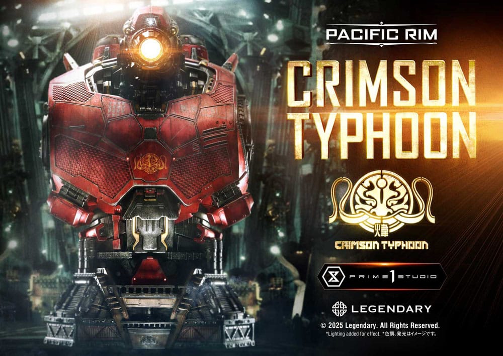 Pacific Rim Life Size Bust 1/1 Crimson Typhoon Deluxe Version 103 cm - Image 10