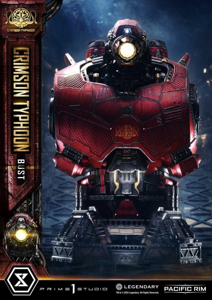 Pacific Rim Life Size Bust 1/1 Crimson Typhoon Deluxe Version 103 cm - Image 11